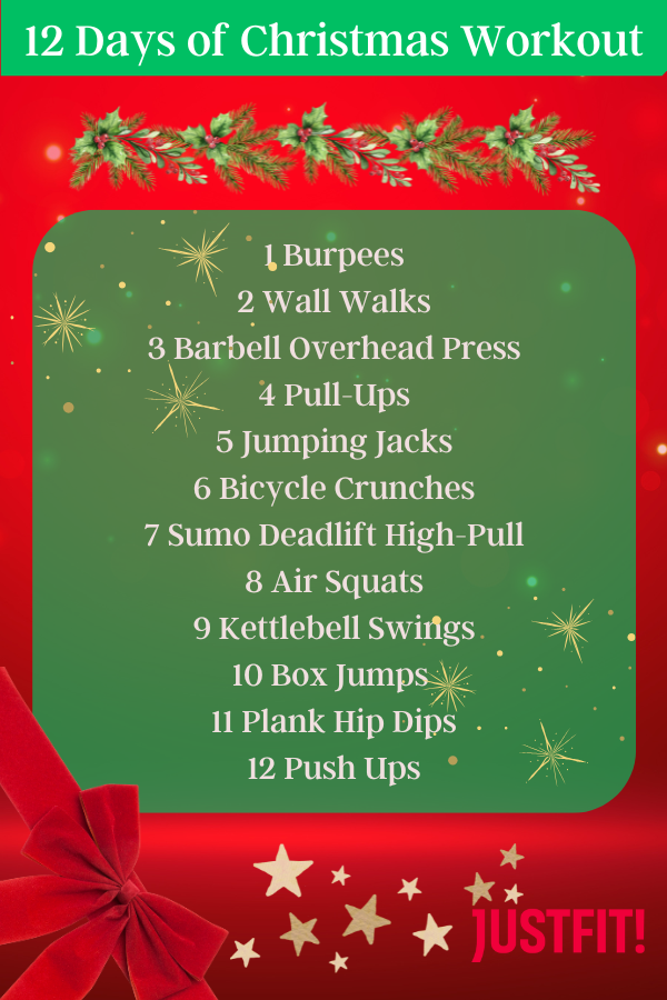 12 Days of Christmas Workout [Free PDF]