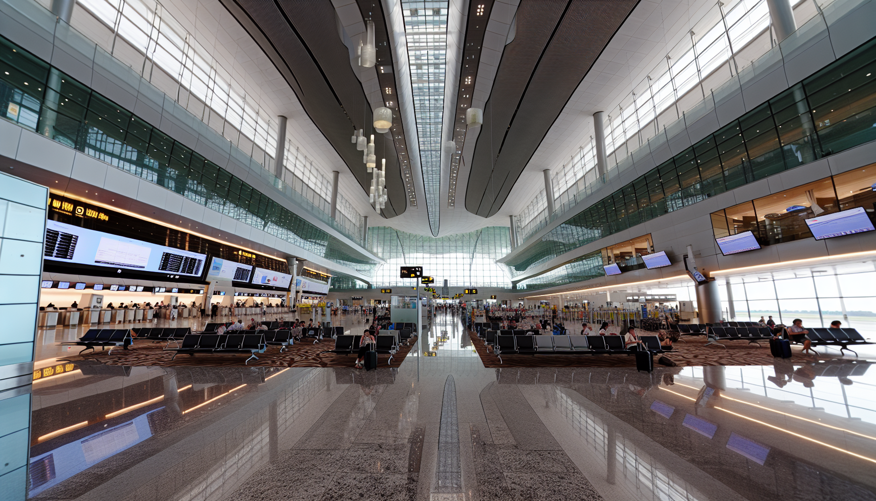 Delta's Terminal C at LaGuardia Airport