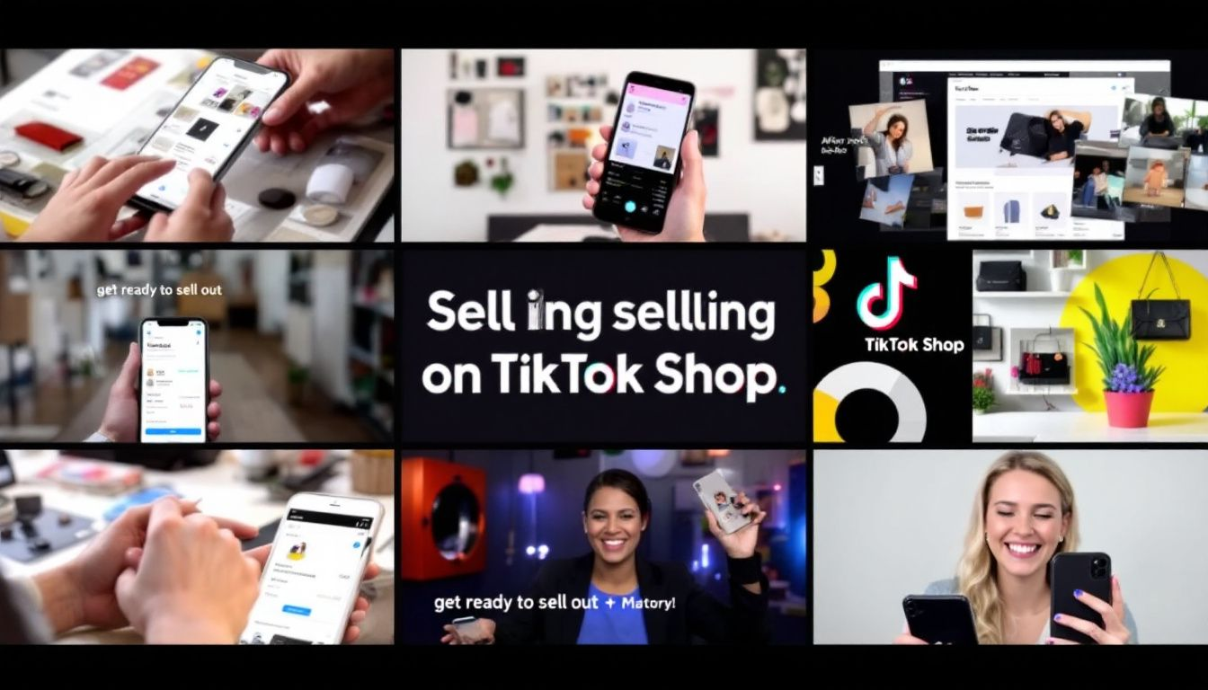 Visual representation of the benefits of selling on TikTok Shop.