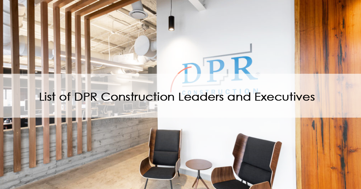 DPR construction executive team