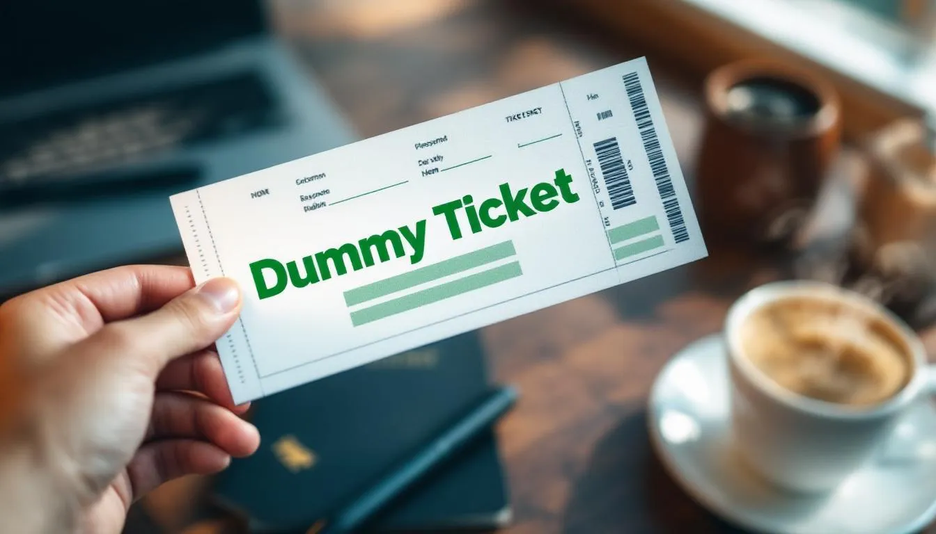 How to Get Your Dummy Ticket in Four Easy Steps