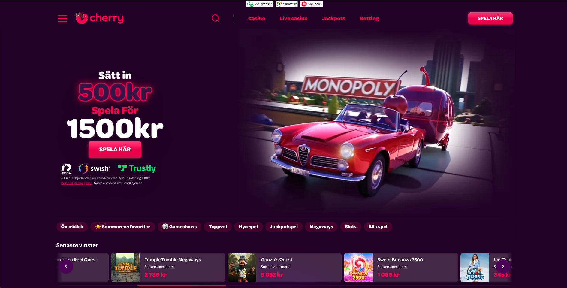 cherry casino