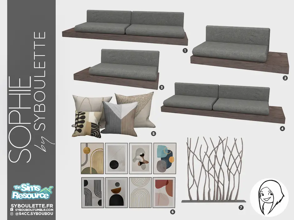 Sophie Minimalist Sofa