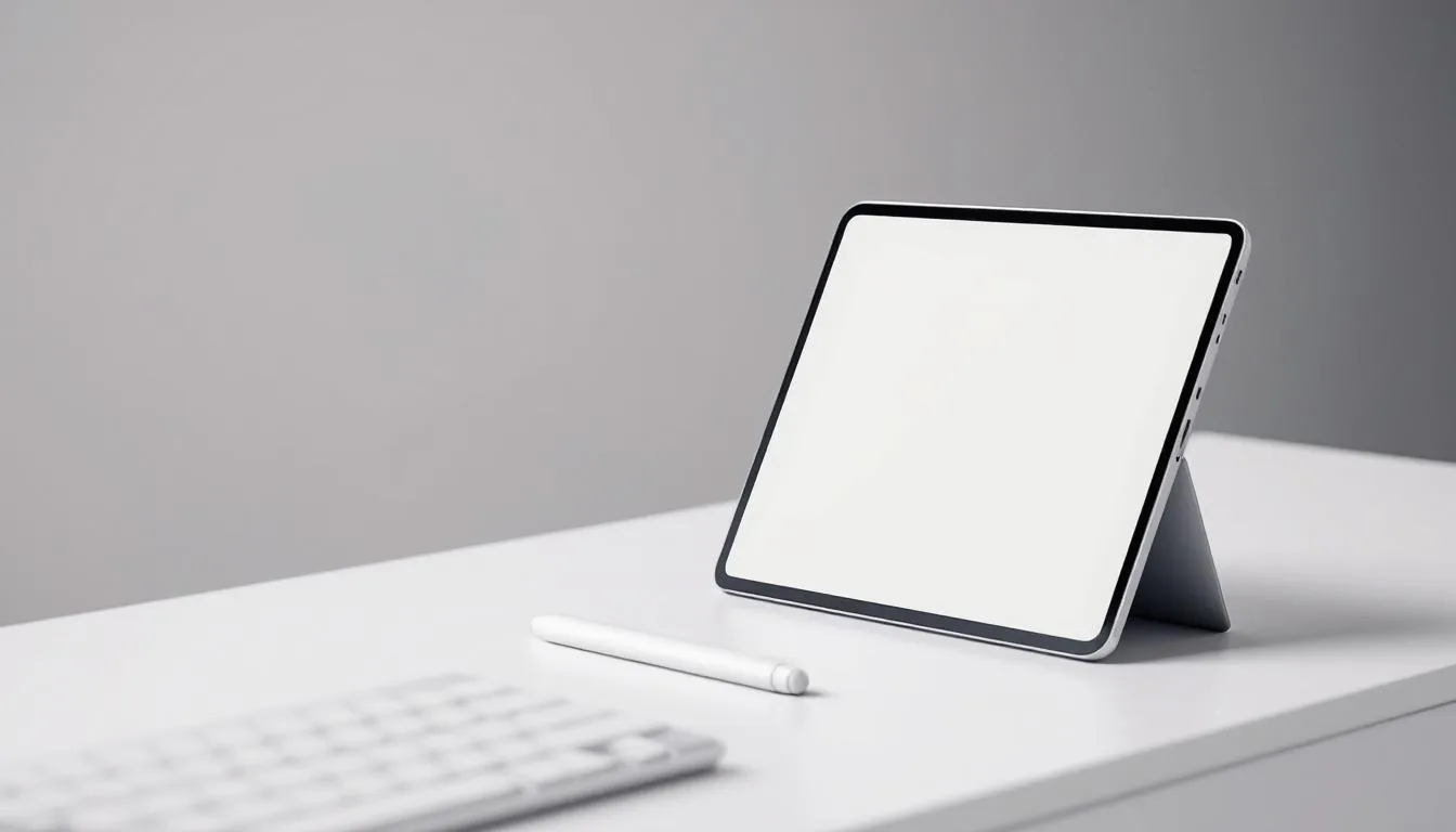 Choisir le bon matériel pour la retouche photo sur iPad Pro, incluant un iPad Pro et ses accessoires.