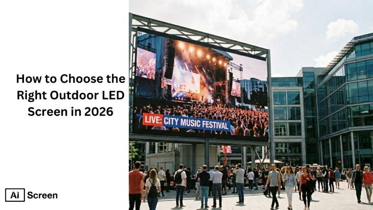 How to Choose the Right Outdoor LED Screen in 2026 1 choose the right outdoor led screen