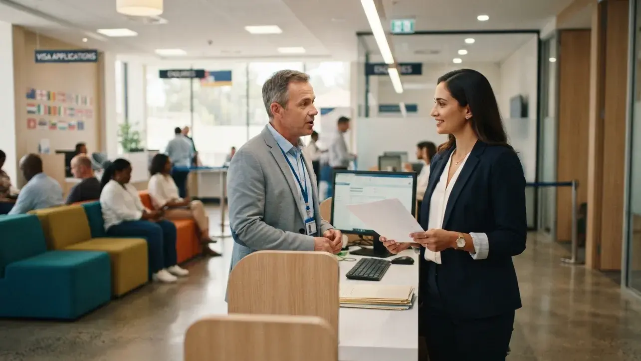 Reviewer checking passenger and route details across a multi-segment itinerary