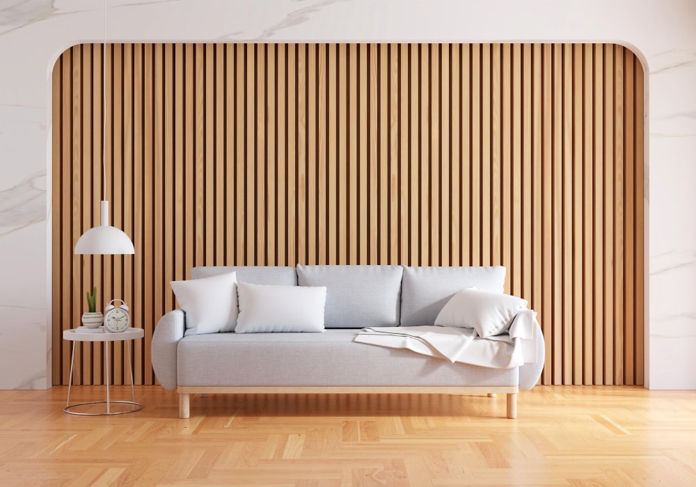 interior wood slat wall ideas for living room