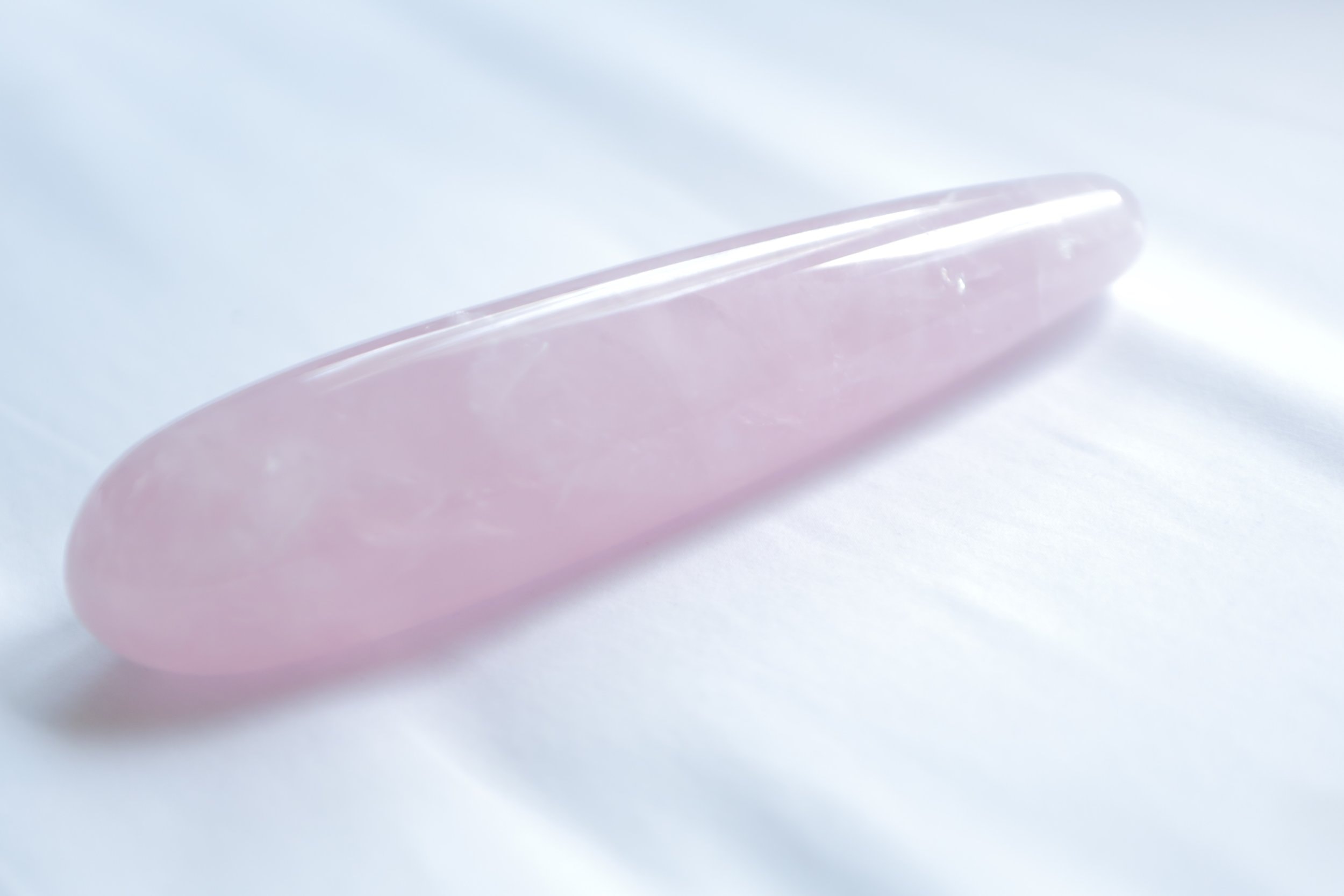 Beautifully crafted Rose Quartz wand
