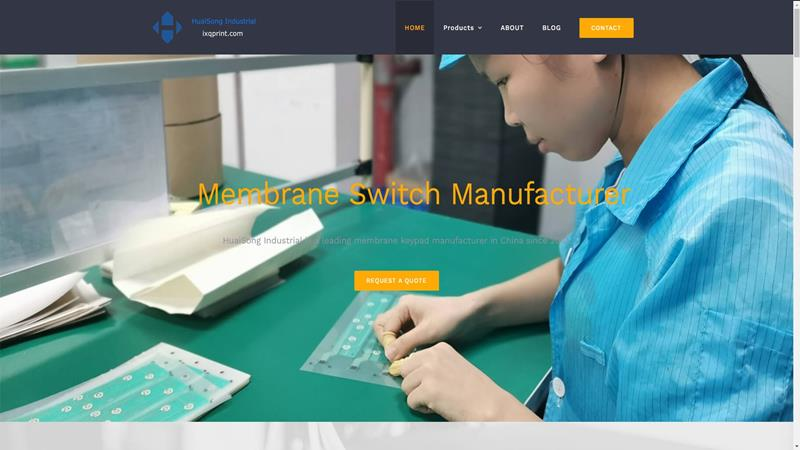 HuaiSong Industrial home page