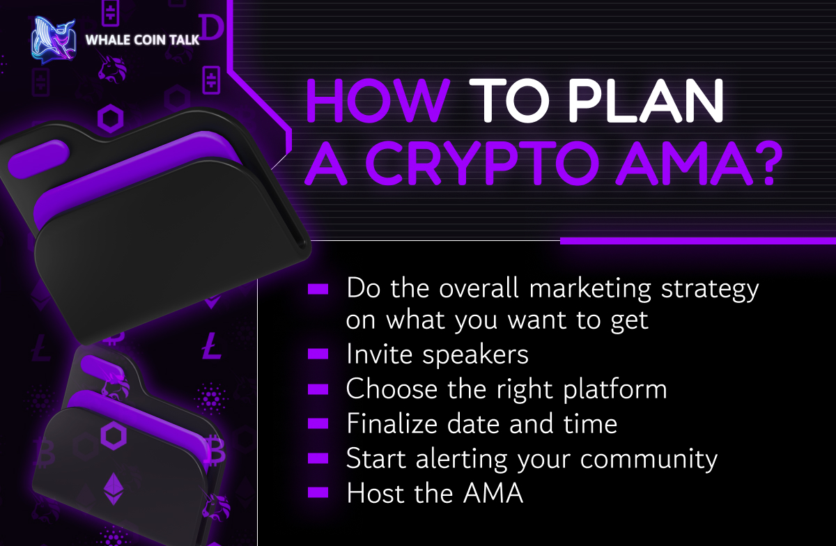 planning crypto ama