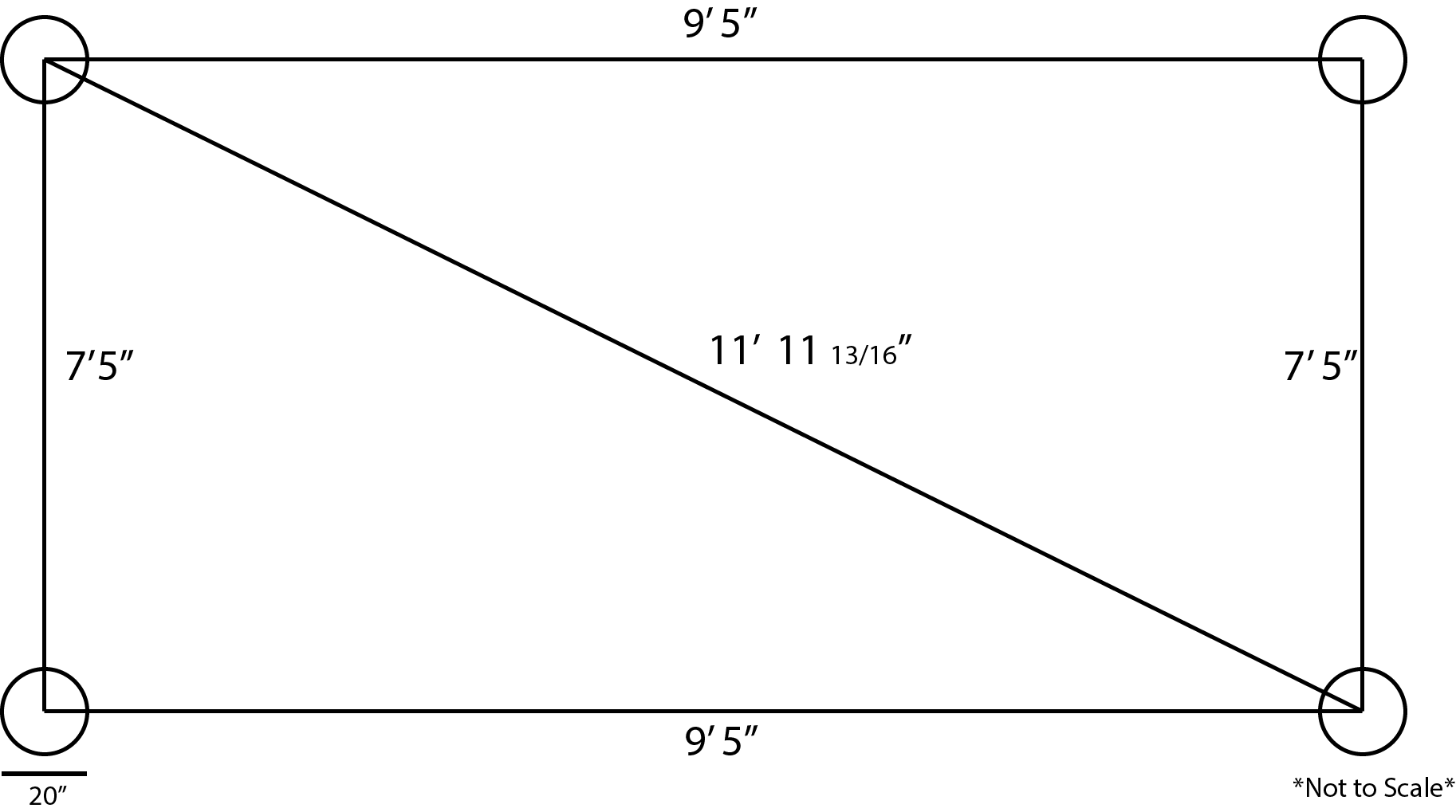 8x10 pergola spacing