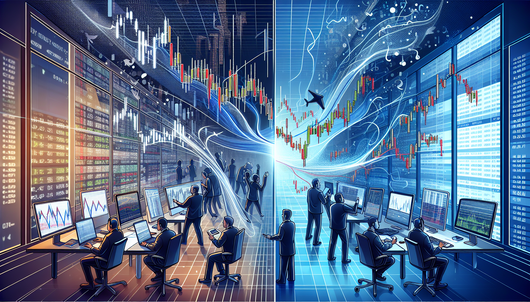 Comparison between SMC and traditional price action trading