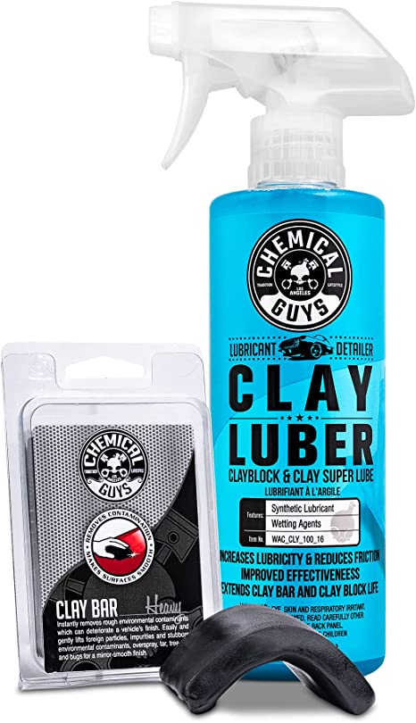 Chemical Guys Clay Bar & Clay Lubricant Kit #2
