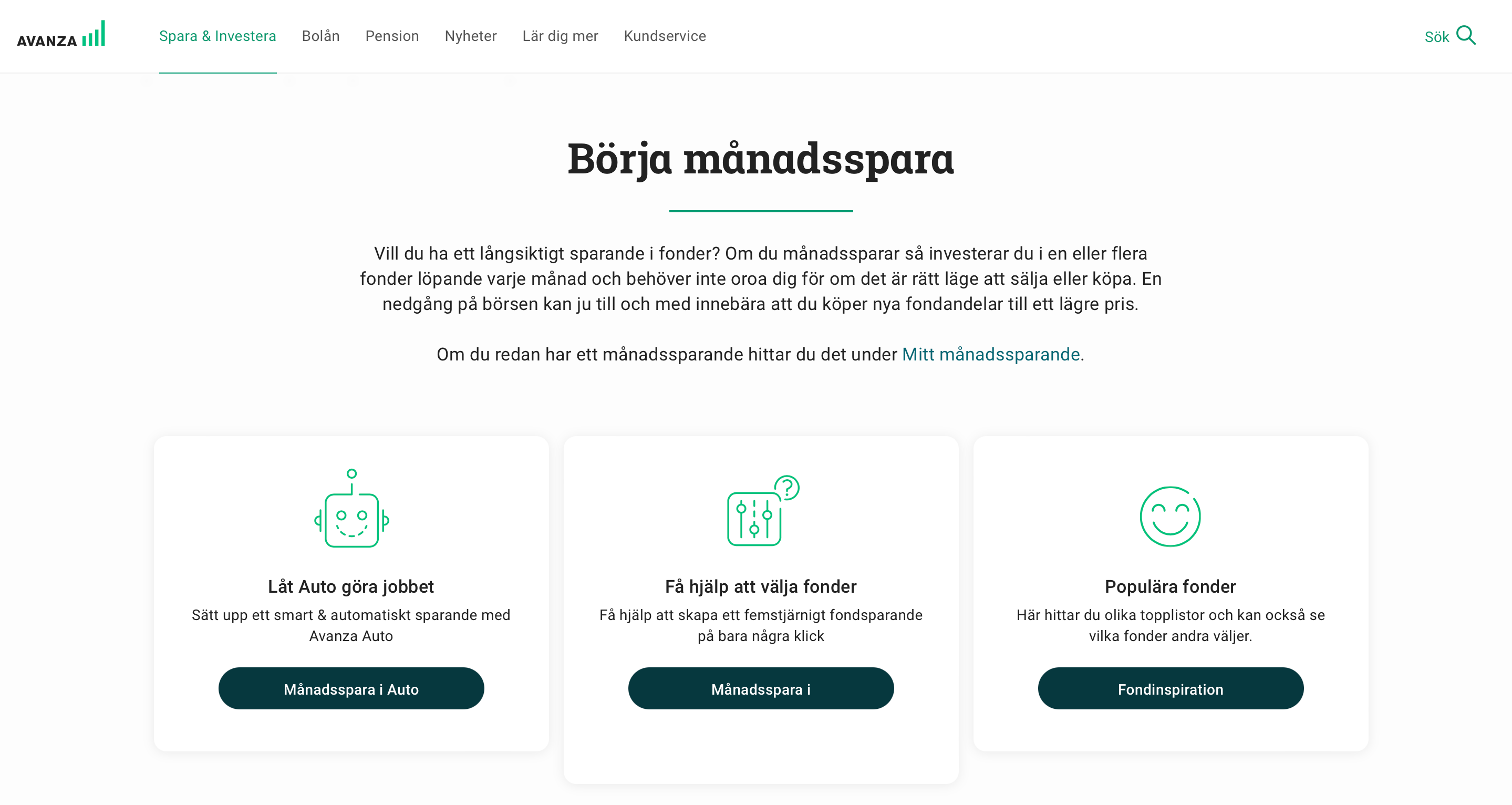 Börja pensionsspara