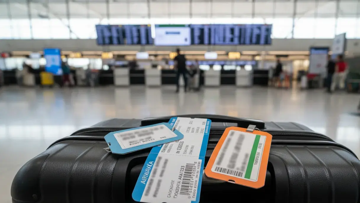 Transit itinerary patterns that get flagged including self transfer and baggage recheck