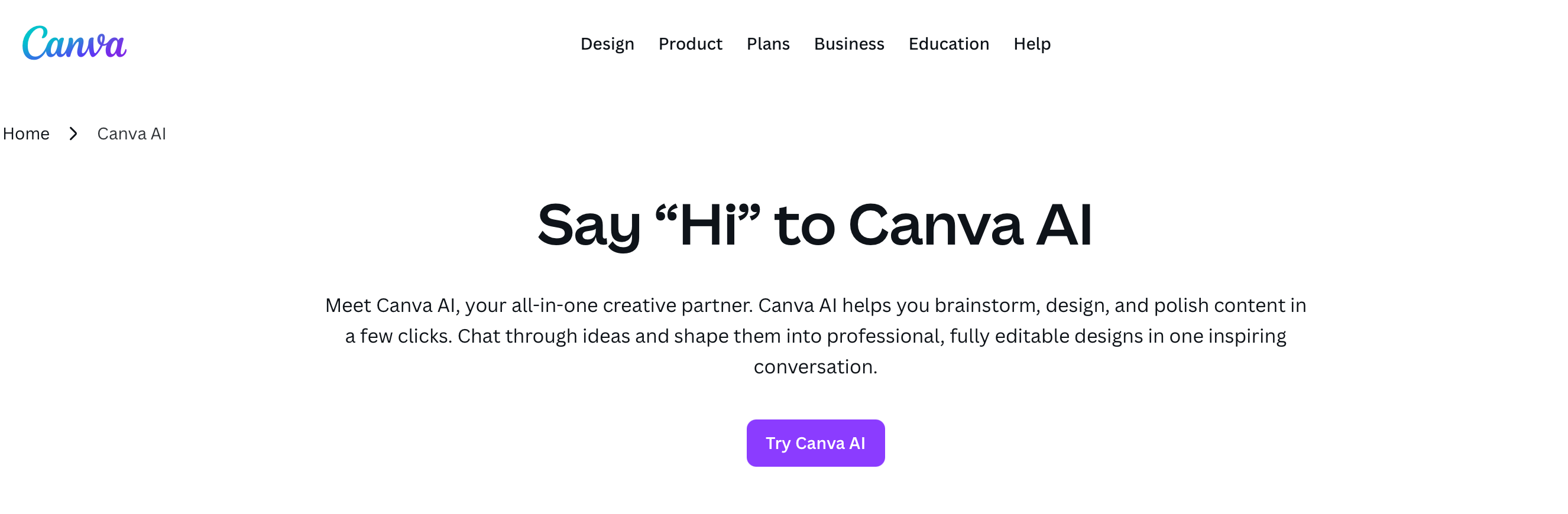 ai tools for dropshipping - canva