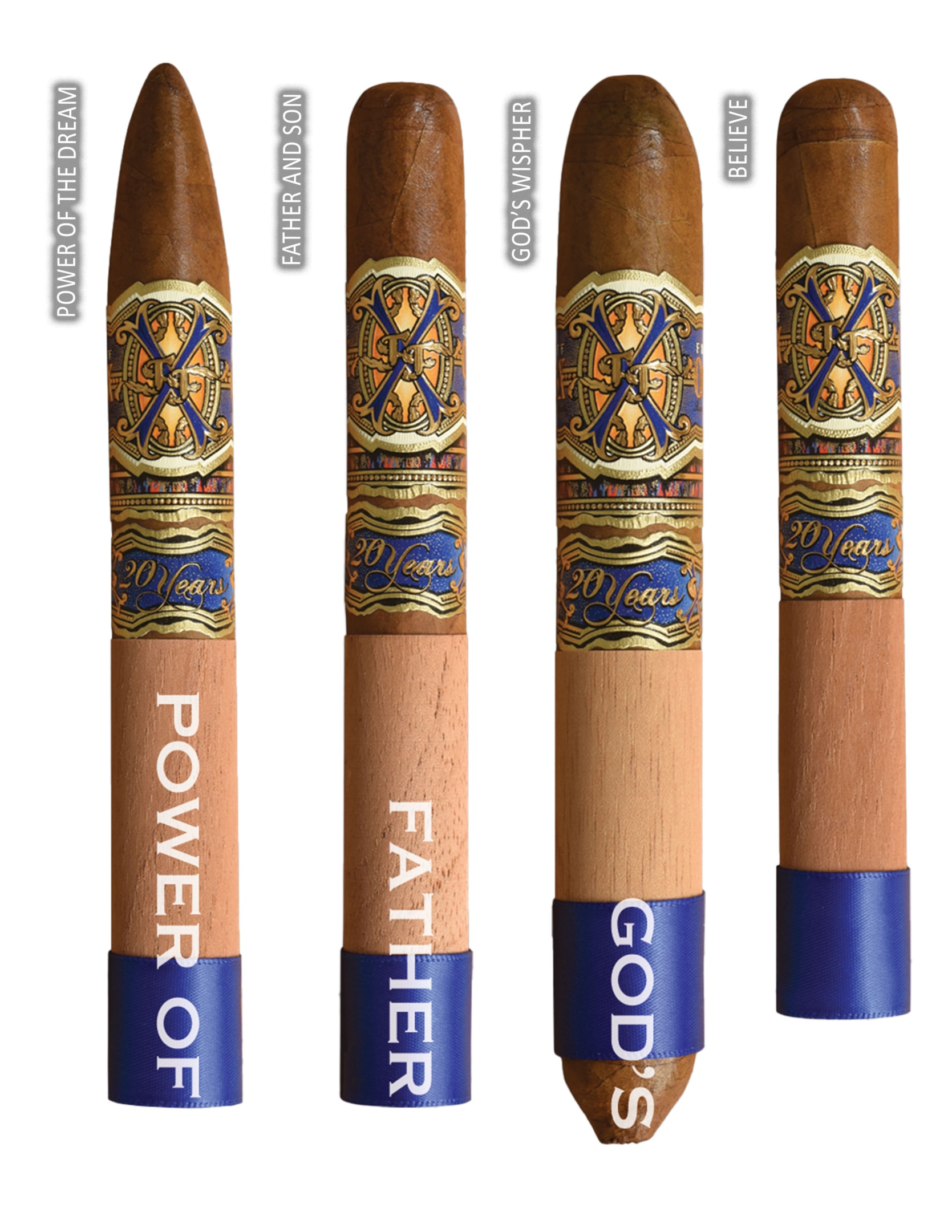 Opus X 20th Anniversary Cigar Line Up
