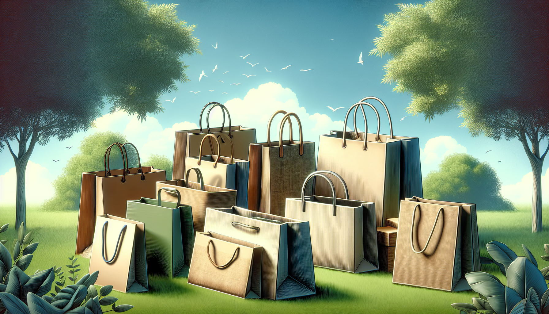 Eco-friendly custom shopping bags