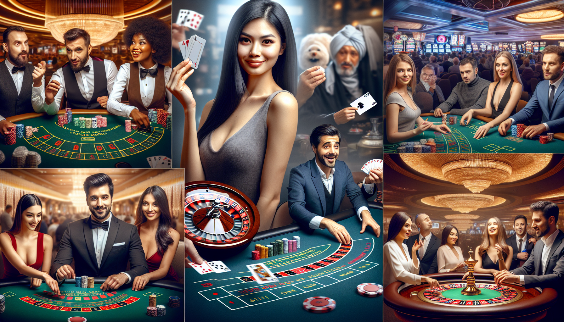 Immersive Live Dealer Games at Casino Site #6