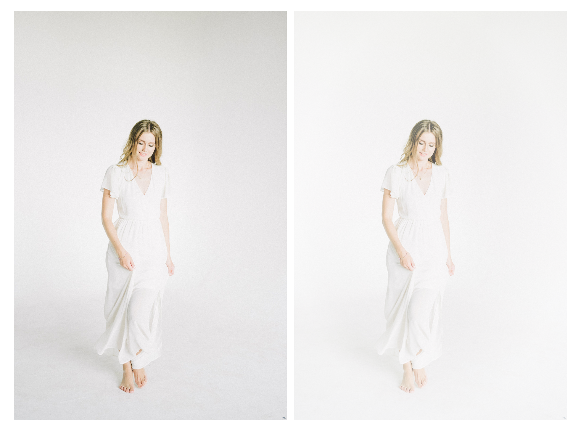 White image versus lighter white image