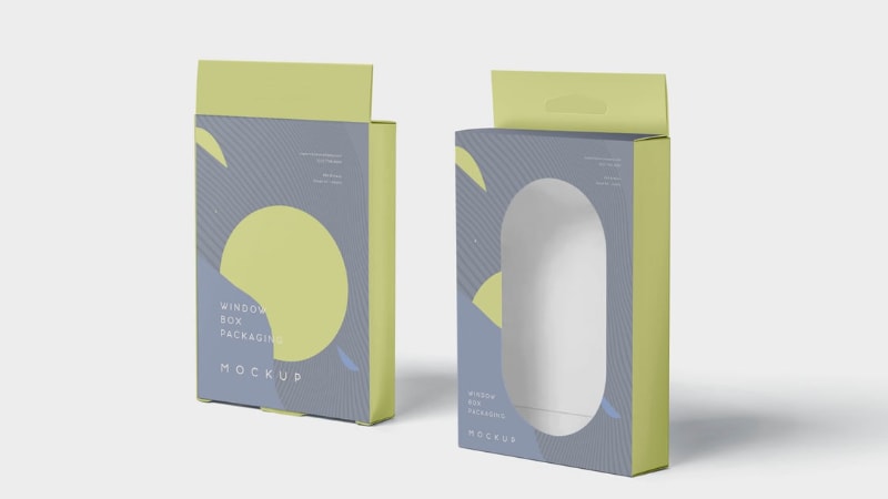 Window box packaging 