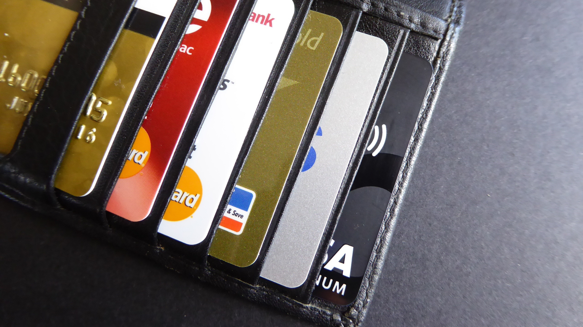 different types of debit and credit cards