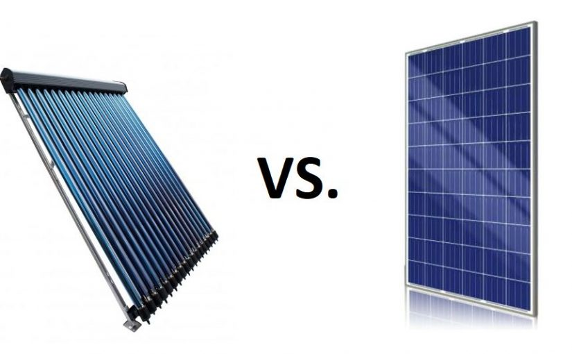 Kolektor słoneczny vs panel fotowoltaiczny