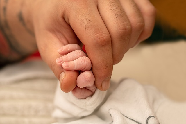 baby's hand, newborn, small hand