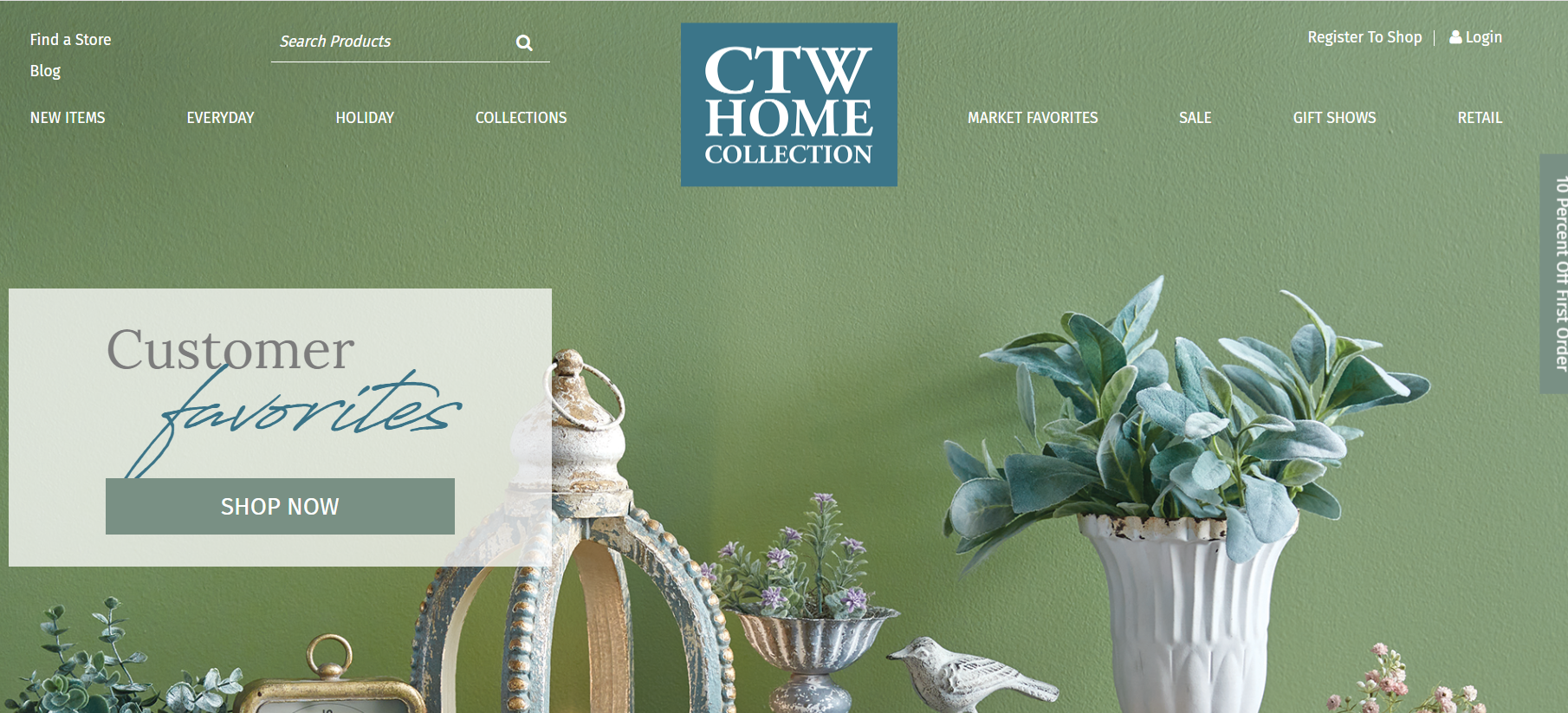 CTW Home excels in offering unique furniture and home decor items. As a furniture dropshipping supplier, they provide a dropshipping service with no minimum spend requirement. 