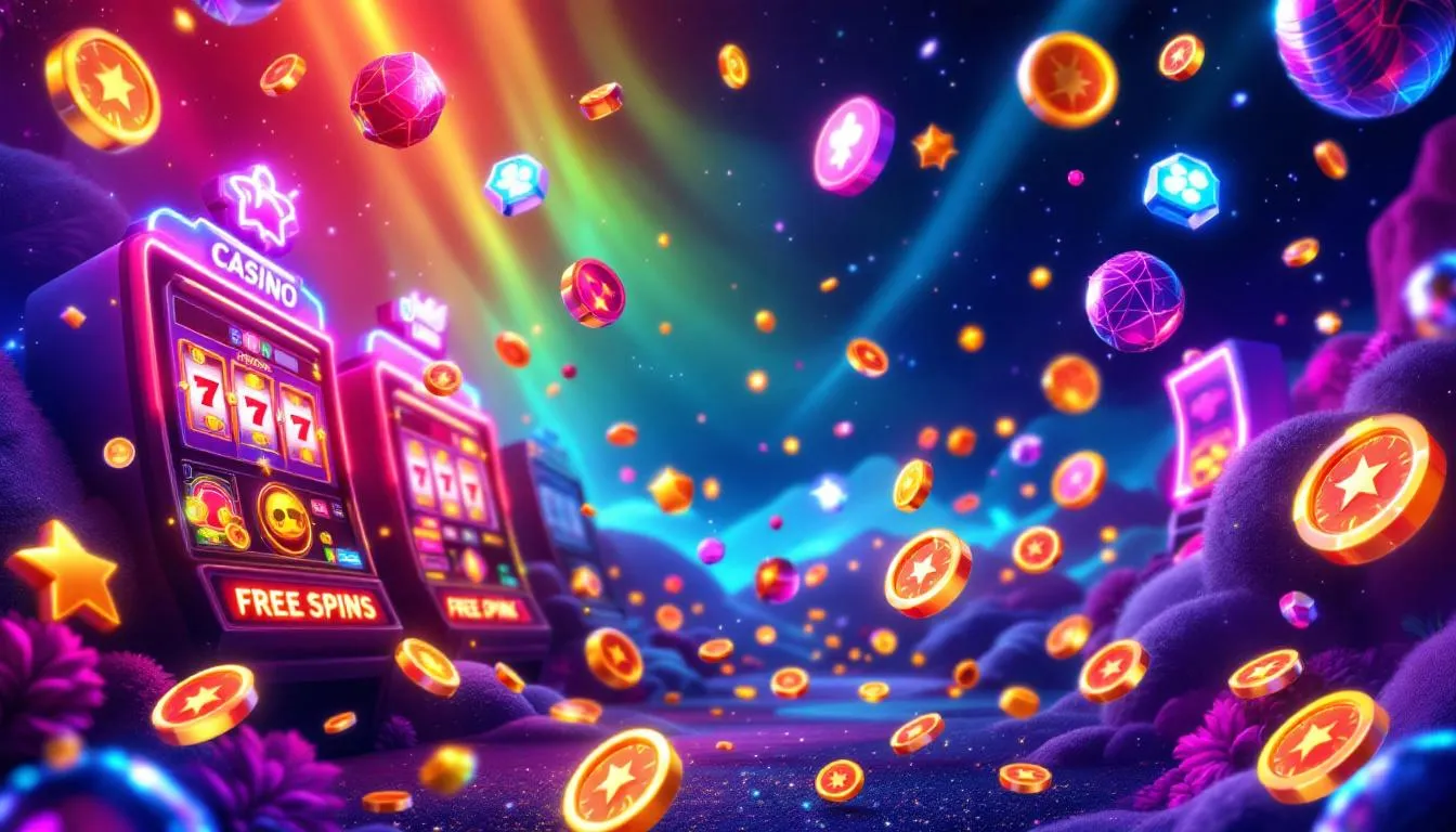 A conceptual image explaining why casinos offer 300 free spins bonuses.