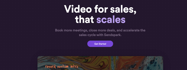 Send Spark for video hosting