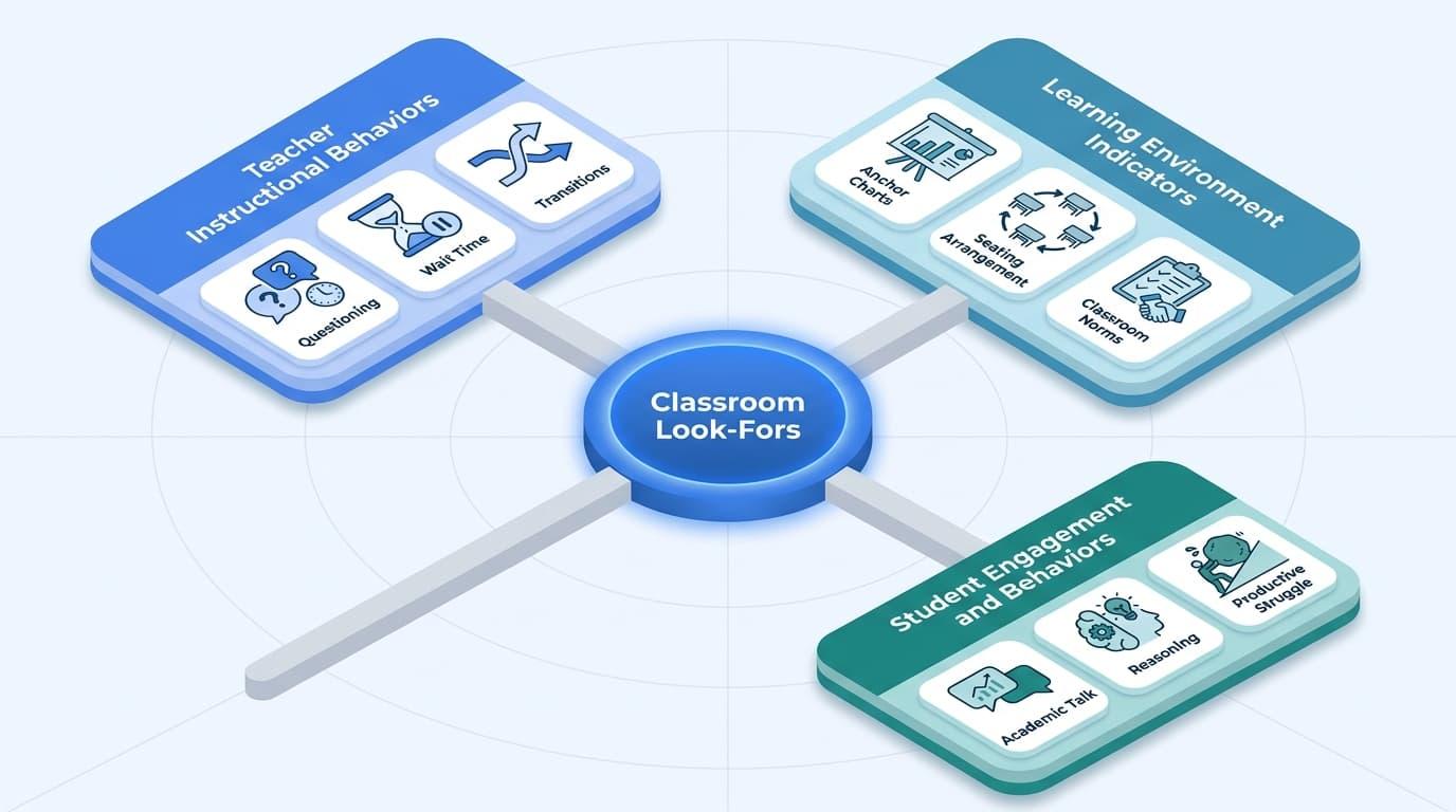 The Three Core Categories of Look-Fors