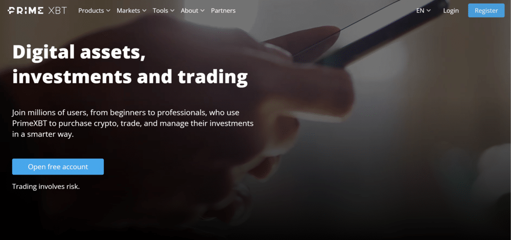 PrimeXBT: منصة تداول العملات الرقمية مع رافعة مالية قوية