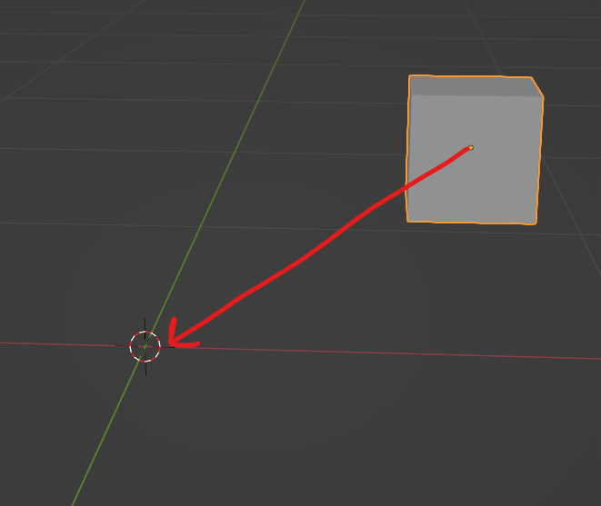 Blender 3d cursor