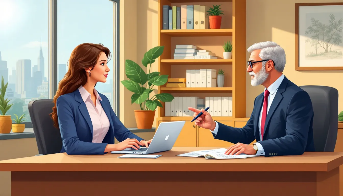 The process of creating a living trust with an estate planning attorney.