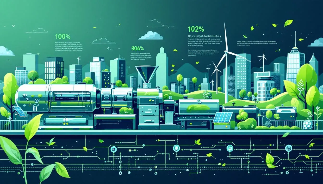 Case studies of successful use of recycled plastic extruders.