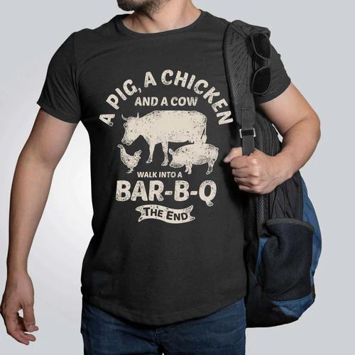 Walk into a BBQ Barbecue T-Shirt