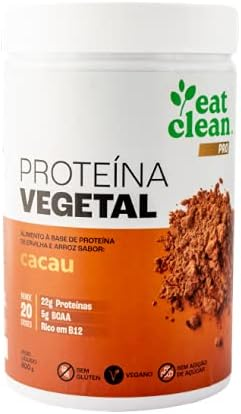 Proteína vegana da Eat Clean. Fonte da imagem: Amazon