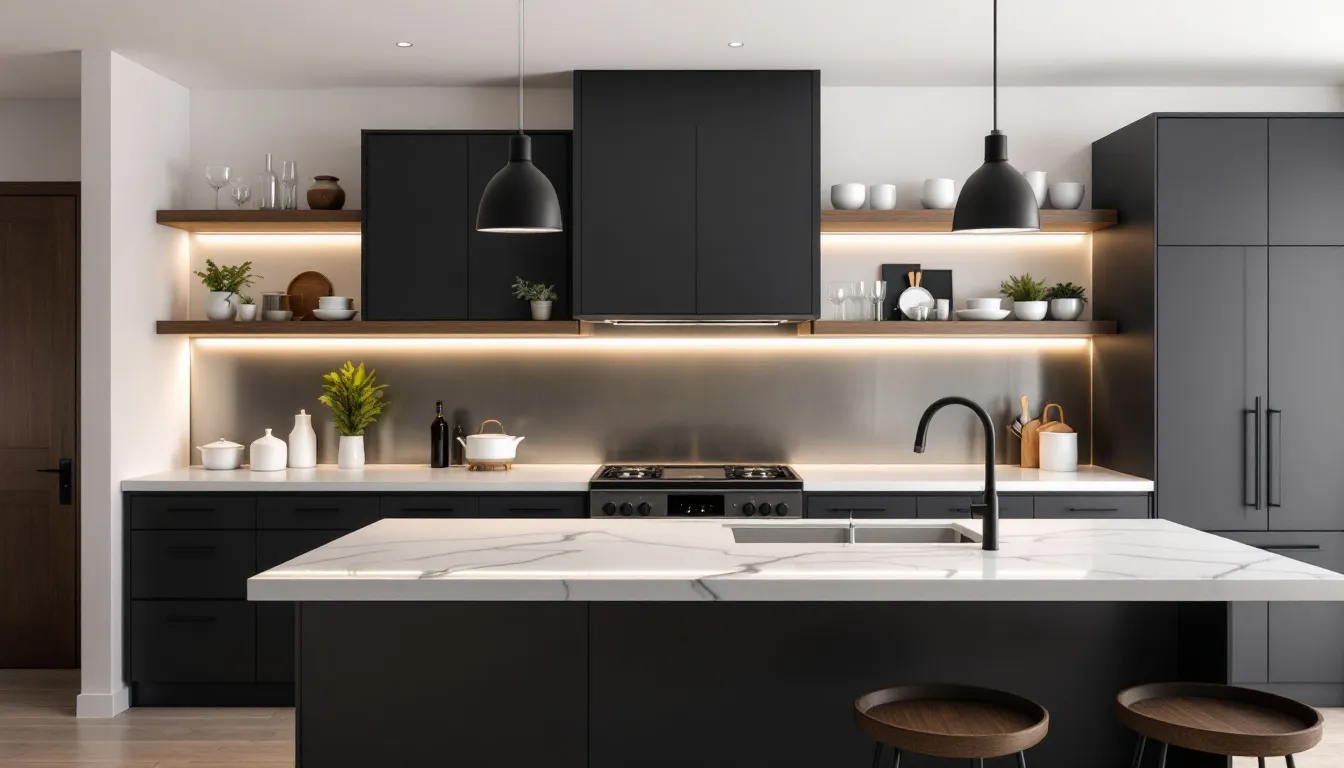 Factors influencing kitchen remodel costs, such as size and material choices.