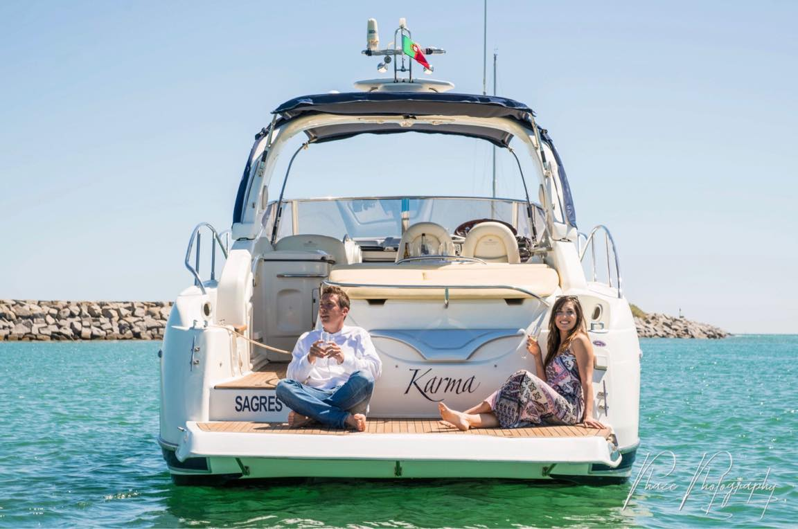 Romantic Karma boat charter Algarve