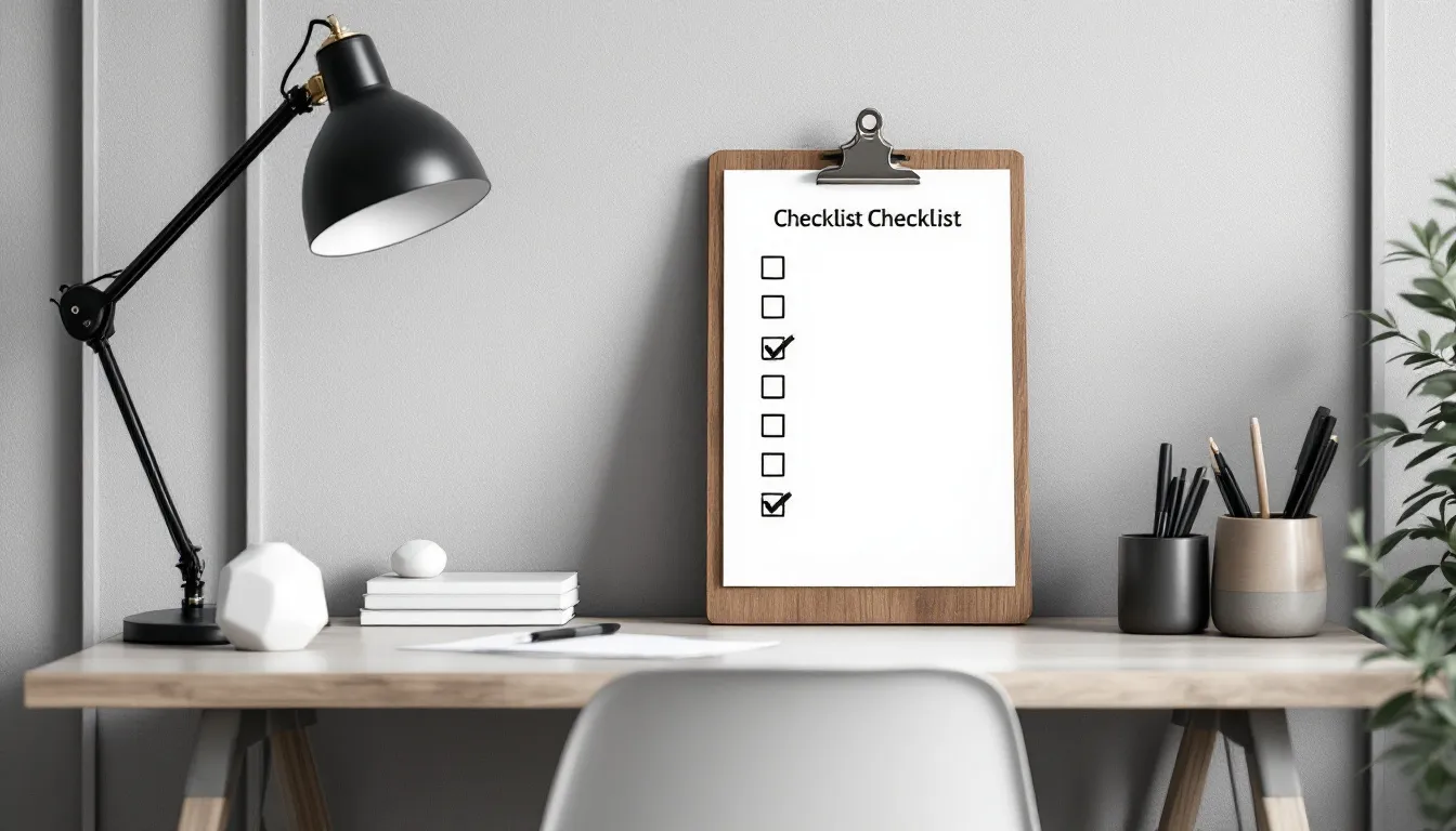 Een checklist met veelgemaakte fouten bij het verhuren van een thuiskantoor.