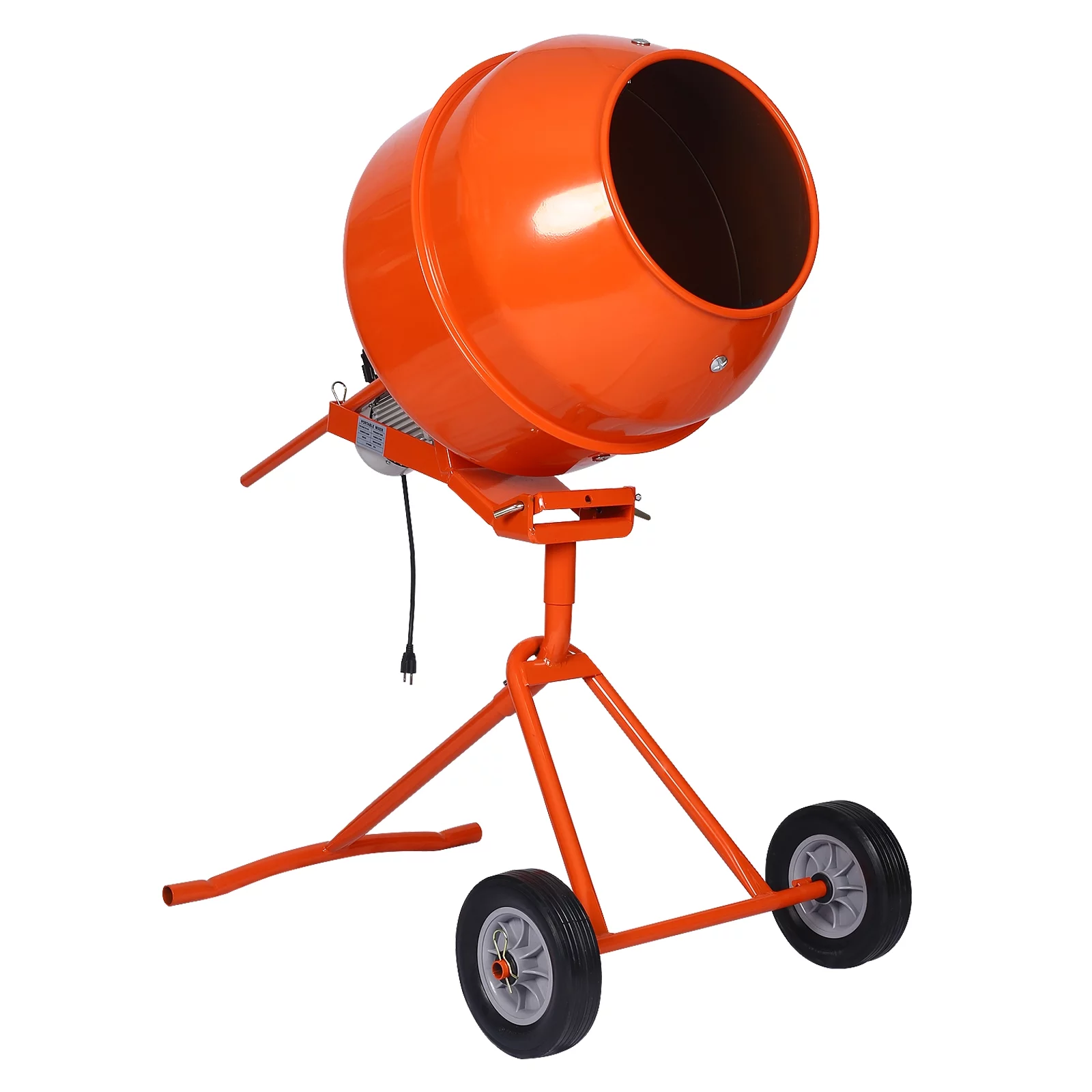 Electric concrete mixer with discounted price tag