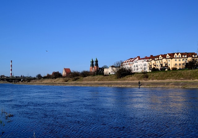 Poznań - widok z rzeki