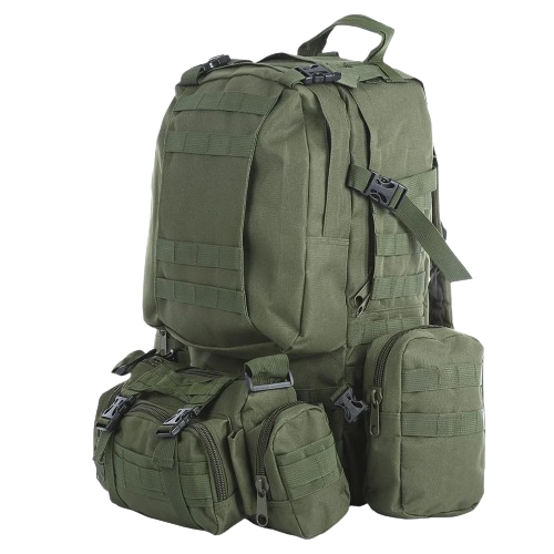 BULLETPROOF ZONE LARGE MODULAR OUTDOOR TACTICAL BACKPACK