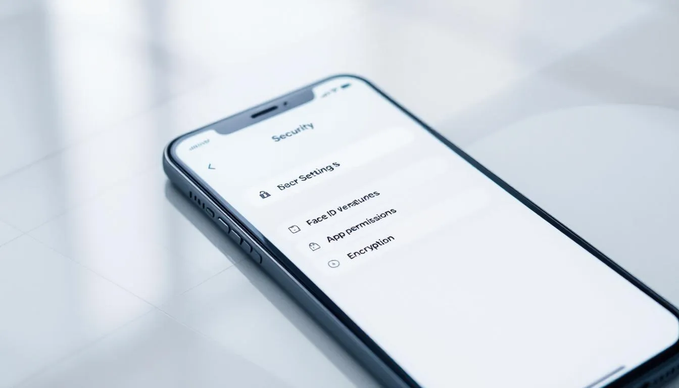 Protection avanc&eacute;e des donn&eacute;es sur l'iPhone, incluant des mises &agrave; jour de s&eacute;curit&eacute;.