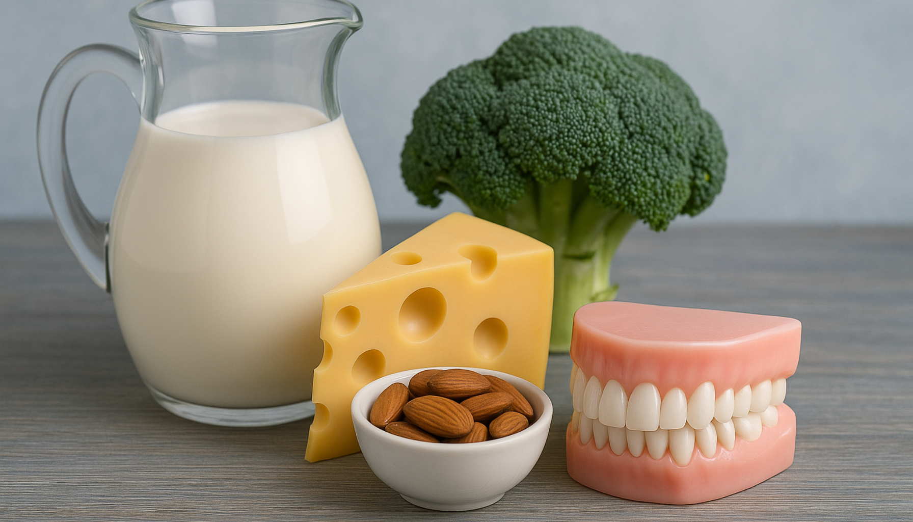 Kanne med melk, ost, mandler, brokkoli og tannmodell som viser mat rik på kalsium. kalsium mat mg kalsium per mye kalsium mg kalsium nok kalsium mye kalsium trenger vitamin d kalsium kilder til kalsium tilsatt kalsium tre porsjoner få i seg nok kalsium i kroppen får i seg nok kalsium hver dag daglig inntak vanlig norsk kosthold blant annet les mer andre matvarer 800 mg dekke kalsiumbehovet gjennom kosten inneholder mye grønne bladgrønnsaker 950 mg melk gram trenger kroppen vitamin får viktig meieriprodukter skjelettet mat inneholder andre glass daglig brokkoli kosthold inntak mer bønner matvarer yoghurt dag kilder grønnsaker skjelett grønnkål derfor nøtter god spiser tre tillegg mandler flere tilsatt melkeprodukter spise voksne bygge bør porsjoner variert beriket finnes gulost gjennom lavt kosten dekke blant svært vanlig les sterkt eksempel