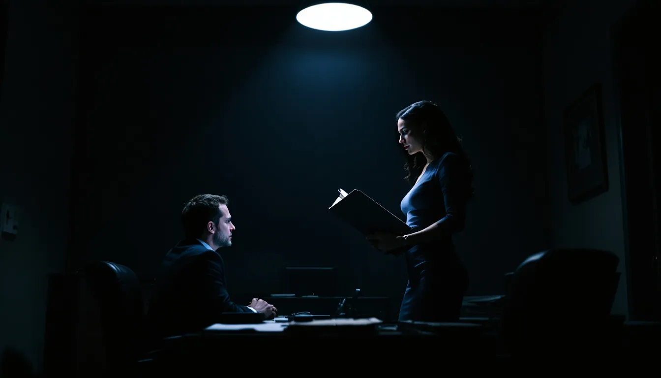 A visual representation of hidden assets in a divorce scenario.