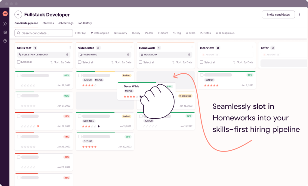Check out our new Homework Assessment that you can drop seamlessly into your zippy screening process with Toggl Hire. 