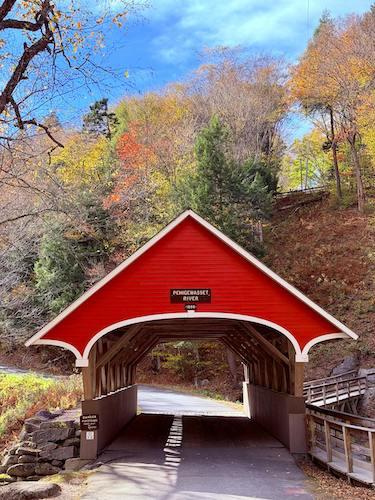Covered bridges abound in New England