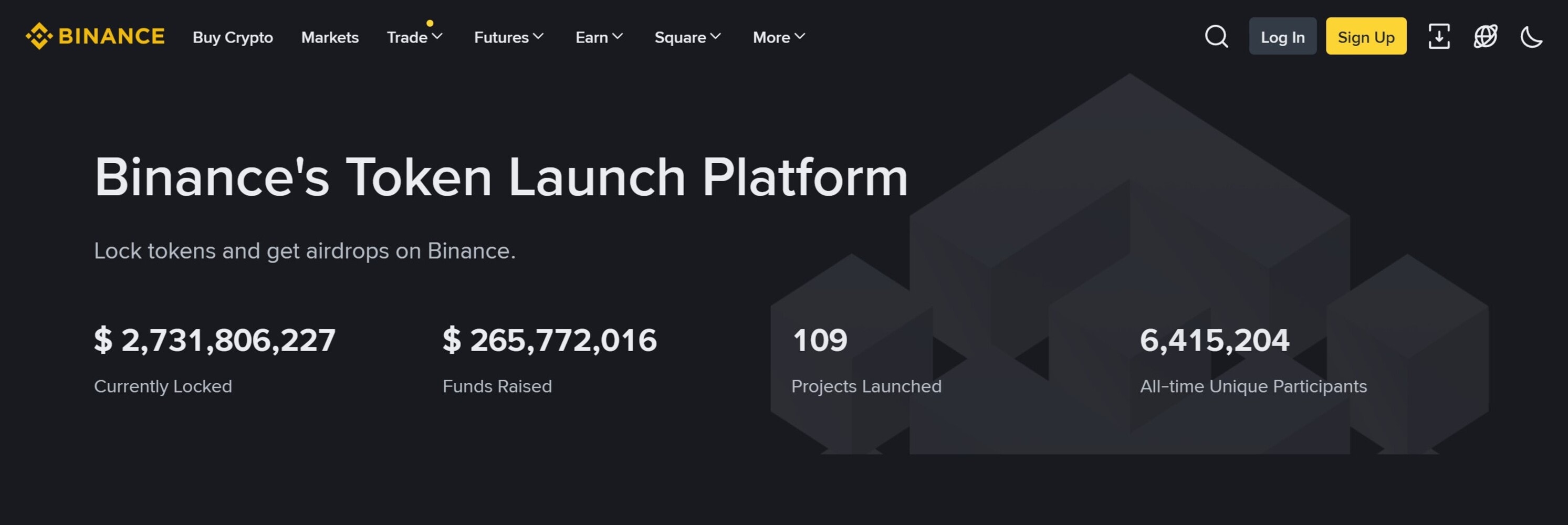 Binance Launchpad & Launchpool